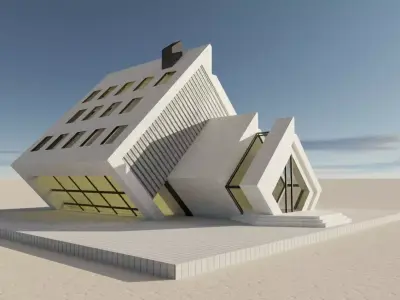 House 6 Free 3D model
