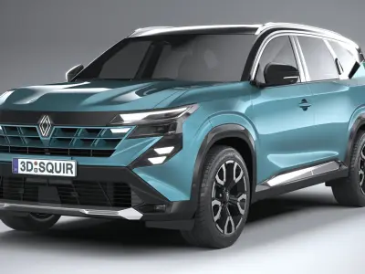 Renault Boreal 2026 3D model buy