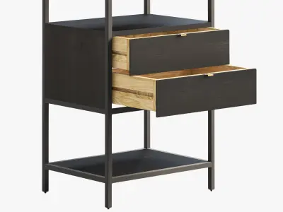 Joybird Adria Bookshelf 3D model