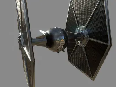 Tie Fighter Star wars 3D model