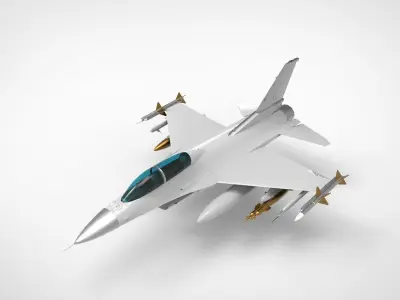 F16 Viper 3D model purchase
