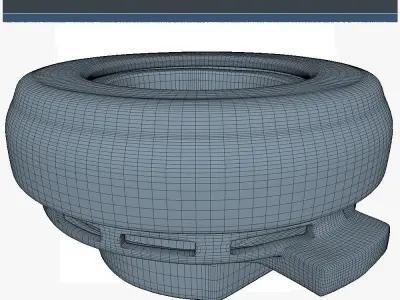 Clutch Bearing Luk Low SM Low-poly 3D model