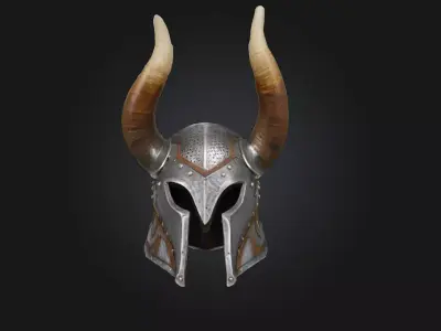 Viking Helm of Valor  Honor-Bound Fury of the North 3D model