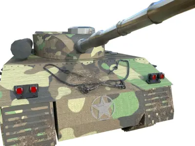 Panzer Heavy Tank 3D model