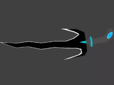 Kerisai-5 sword 3D model