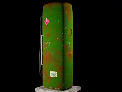 Gas Pumb Free 3D model