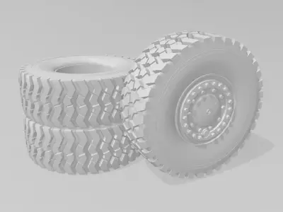 Wheels Free 3D print model by realluochen9999