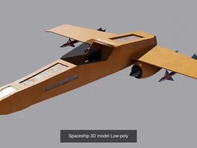 Alien vehicles 3D Model Collection