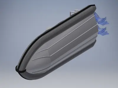 Boat Assembly 3d model 3D model