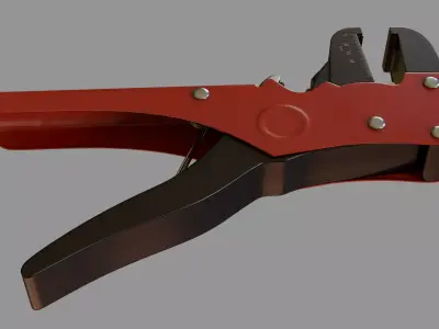 Wire Stripper Low-poly 3D model