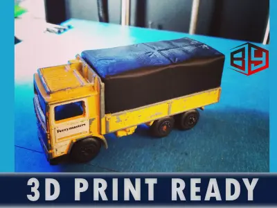 Matchbox Volvo Tilt Truck Model Replacement Part 3D print model
