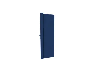 Electric panel Low-poly 3D model