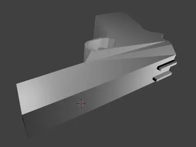 Gun pack Free low-poly 3D model