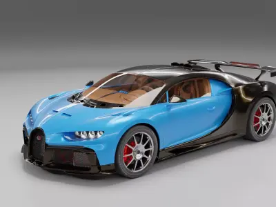 Bugatti chirin 3D model