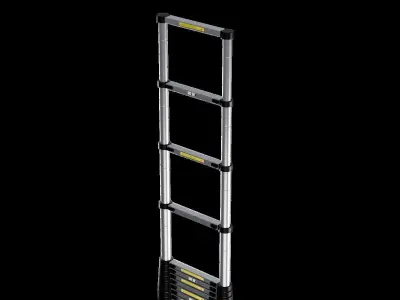 Single Side Telescopic Ladder 3D model
