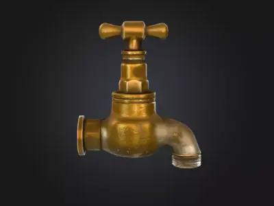 Rustic Charm Low-poly 3D model