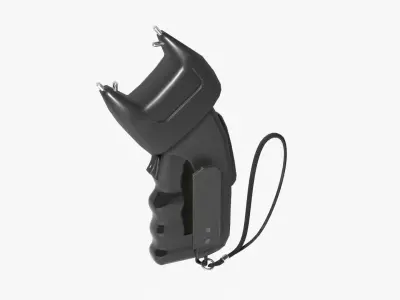 Stun Gun Low-poly 3D model purchase