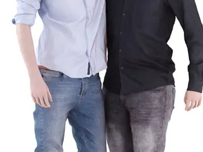 Joko & Ralph Posed 001