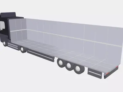 Basic Truck Model 3D model