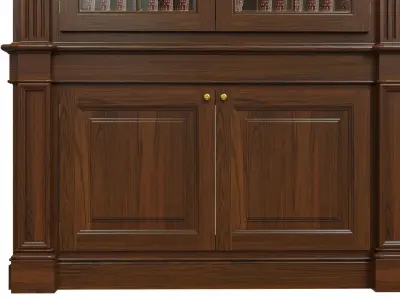 Bookcase 1500 3D model