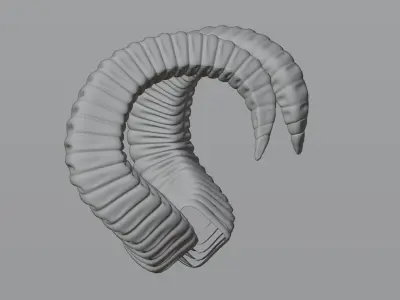 Horns 3D model