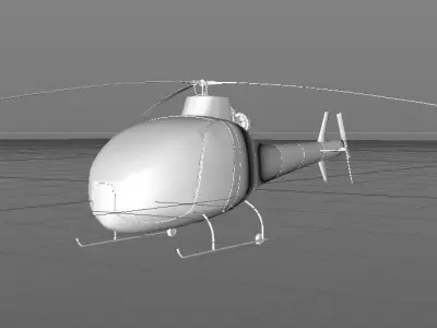 Helicopter 3D model by BPep from CGTrader