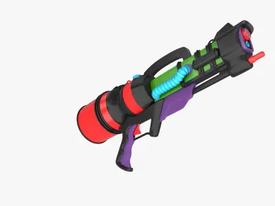 Toy Gun 5 3D model