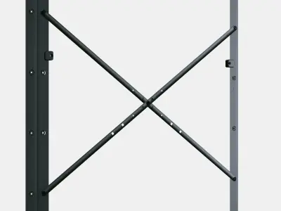 BROR Post 1 Low-poly 3D model