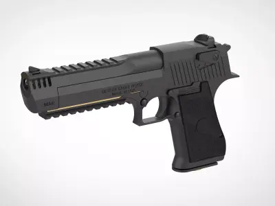 Desert Eagle Mark XIX from the movie Deadpool 3 2024  3D model