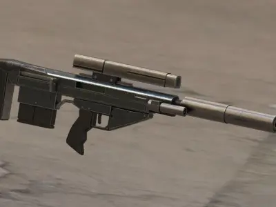 Fan 5D Low-poly 3D model