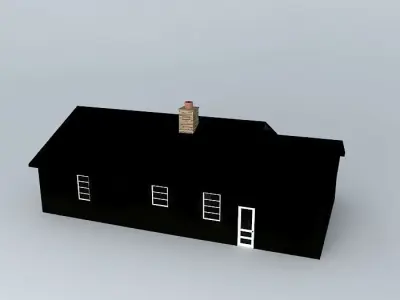 Working Class House Free 3D model