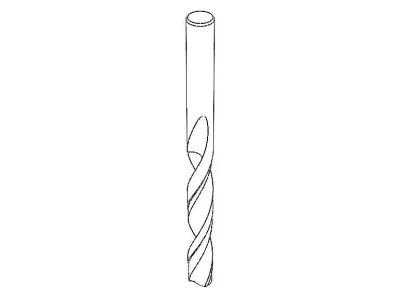 HSS Drill Bit 12mm 3D model