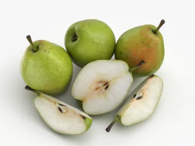 Pear Fruit 2 3D model