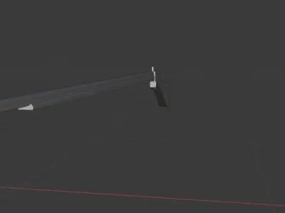 1700-1800 Rifle Low Poly Free low-poly 3D model