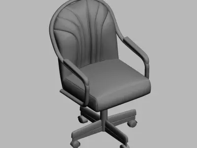 office chair 11 3D model