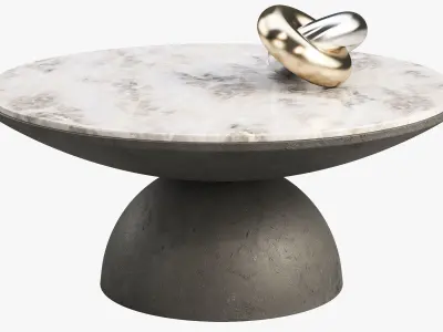 Joybird Amina Coffee Table 3D model