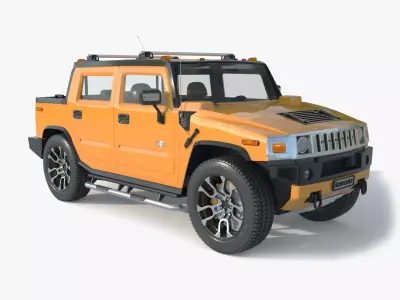 Hummer H 2 Sut 3D model