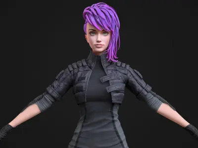  Stylized Girl 