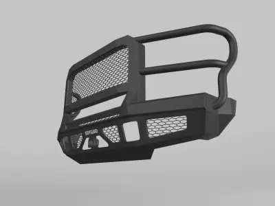 BUMPER FRONT BODYGUARD FT Series Extreme Low-poly 3D model