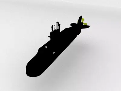 Submarine 3D model