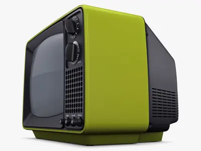 Generic Retro TV M 3 3D model