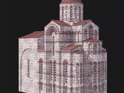 Greek temple  3D model