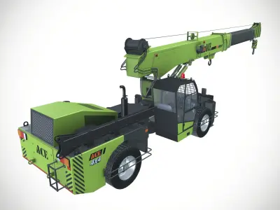 Pick Up Carry Crane 3D model