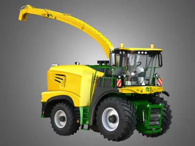 Krone Forage Harvester-without front device 3D model