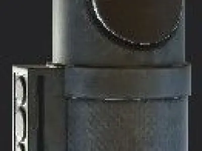 Anakin Skywalker Lightsaber Hilt 3D model