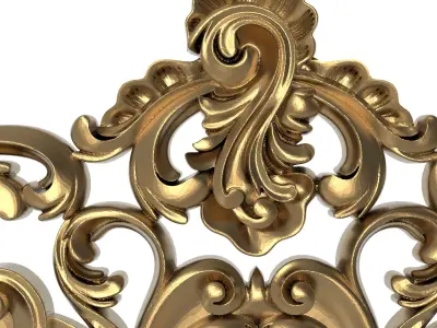  decorative pattern ready for 3D printing 3D model 512