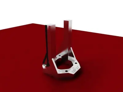 RC Engine Mounting Free 3D model