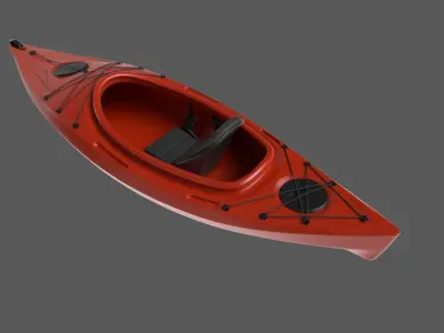 Kayak 3D model