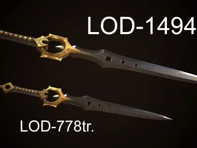 Sword Collection 3D Model Pack purchase