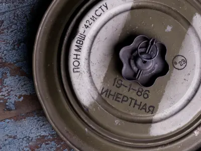 Mine PBR game ready asset Low-poly 3D model Low-poly 3D model